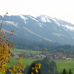 Der erste Schnee in den Bergen!