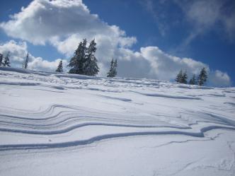 Schneeverwehungen