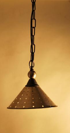 1 flammige Leuchte ohne Kerzenhalter