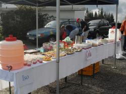 Verpflegsstand beim Gasthof H&ouml;rnlepass