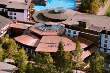 SONNENALP: Kupfer-Dacheindeckung am Wellness-Bereich Rainbow Spa & Garden