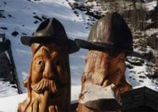 Oberstdorf: Kupferh&uuml;te bei der Skiflugschanze