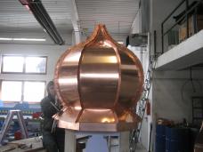 Eindeckung Glockenturm