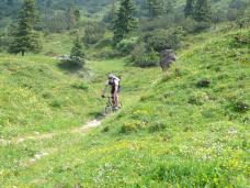Abfahrt nach Lechleiten