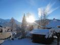 Blick vom Balkon