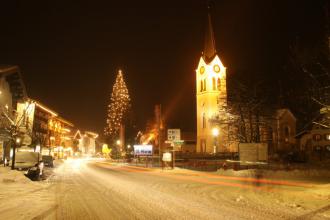 Winterliches Kleinwalsertal