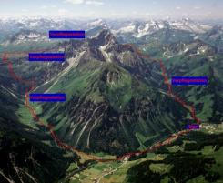 Strecke Widdersteinlauf
